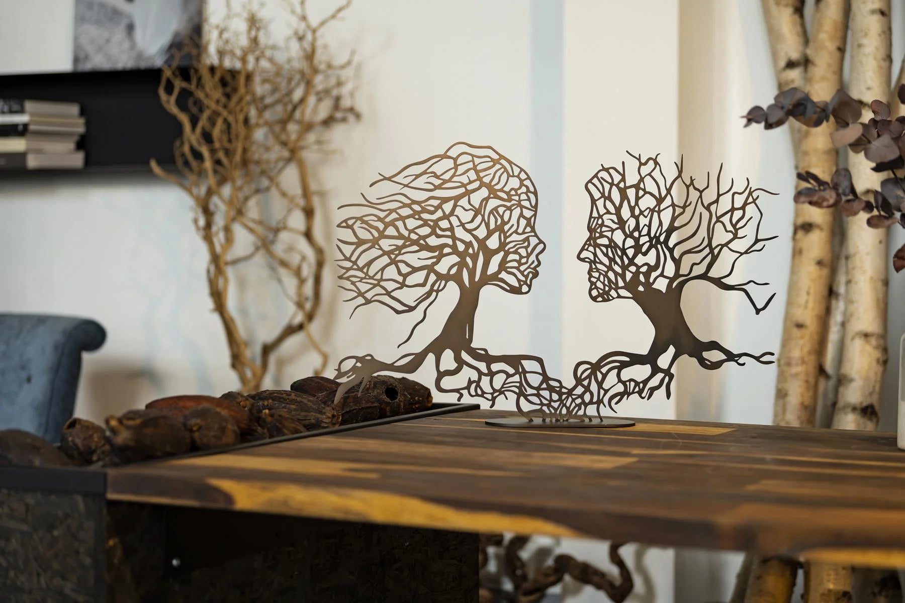 Skulptur "Magische Anziehung"