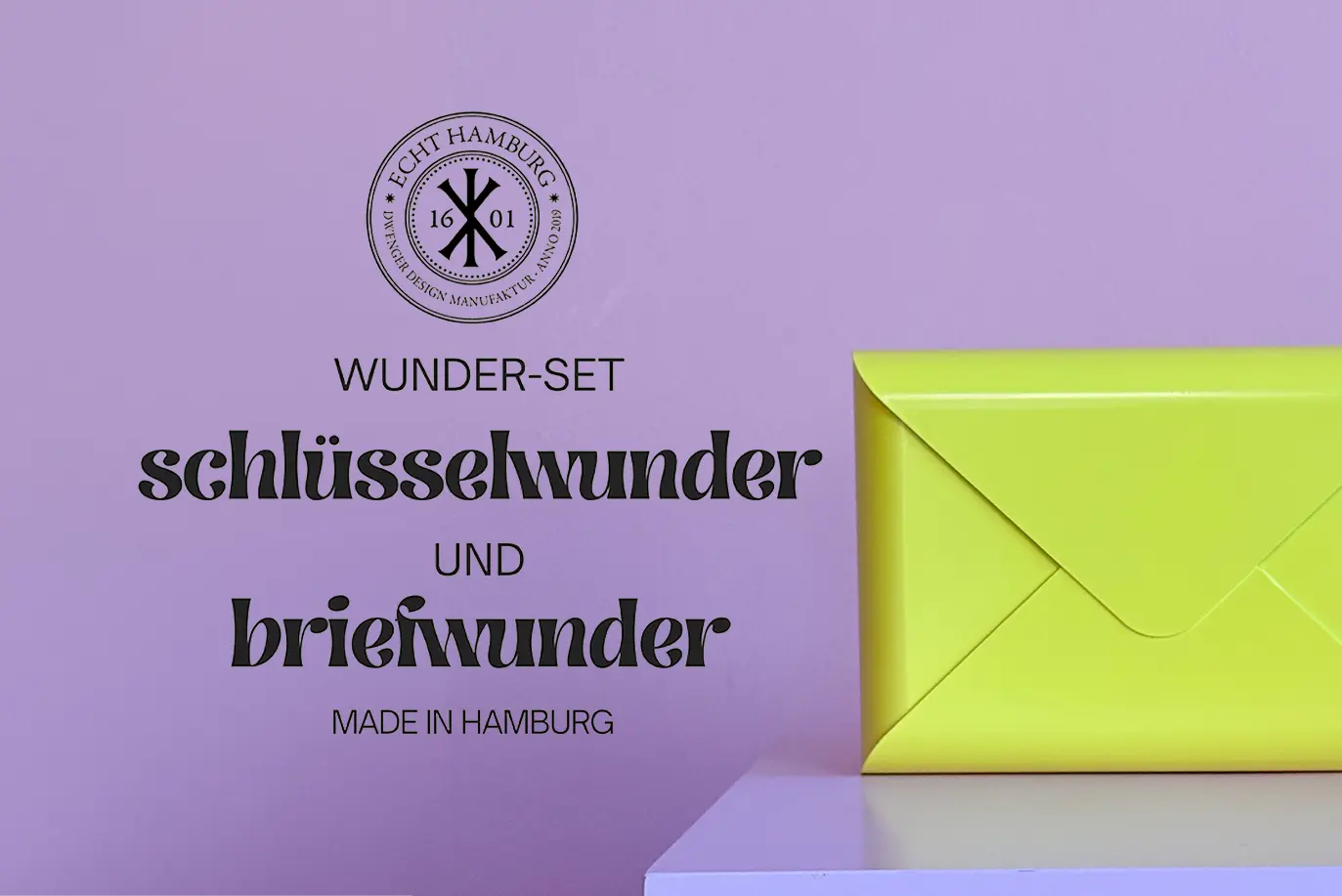 BriefWUNDER & SchlüsselWUNDER – Das Set