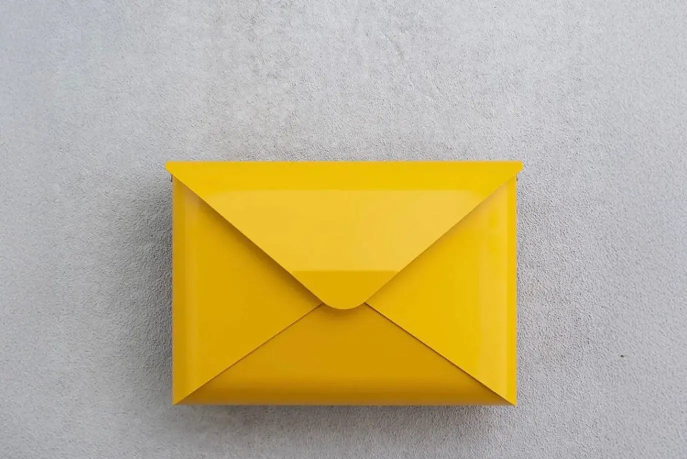Briefwunder "Maisgelb"