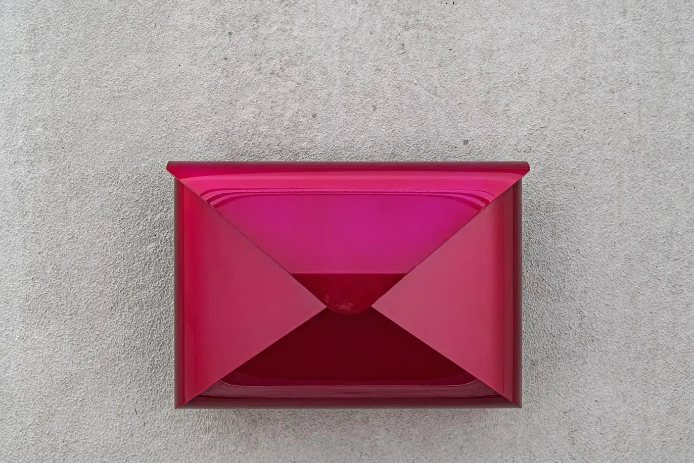 Briefwunder "Purpur  rot"