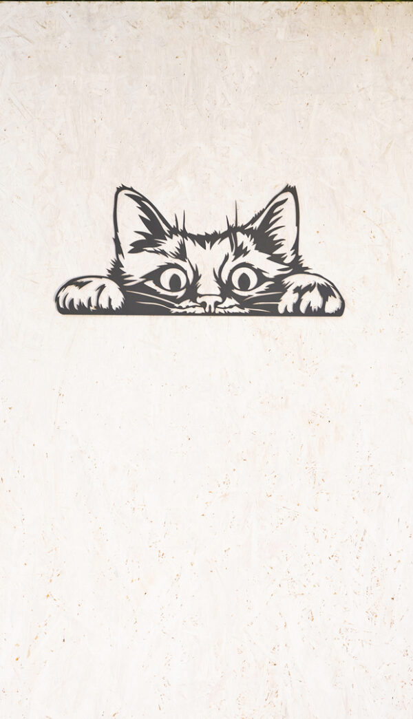 Katze hängend