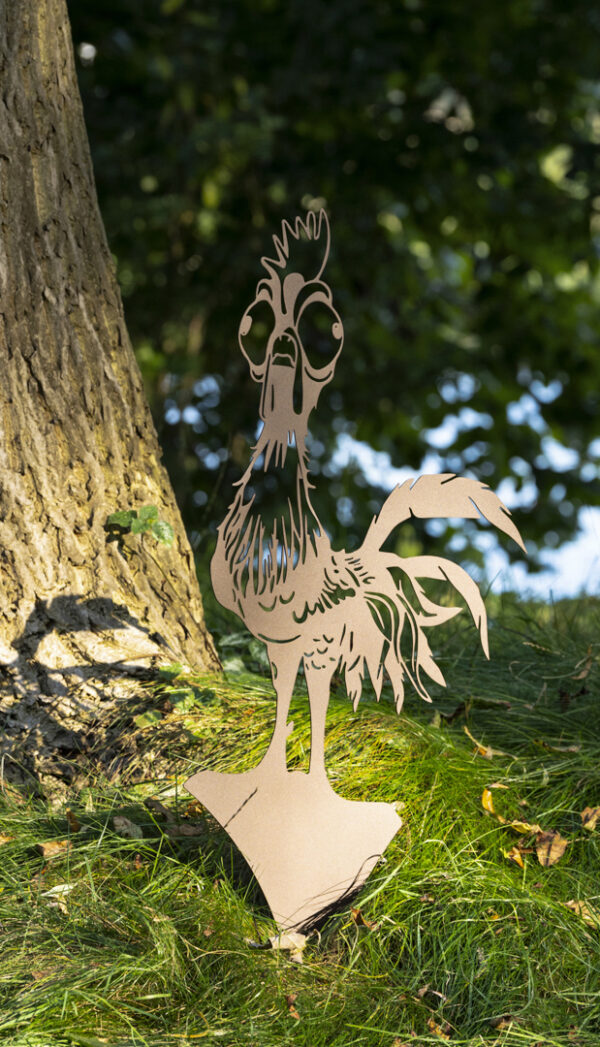 Huhn Erde Rost